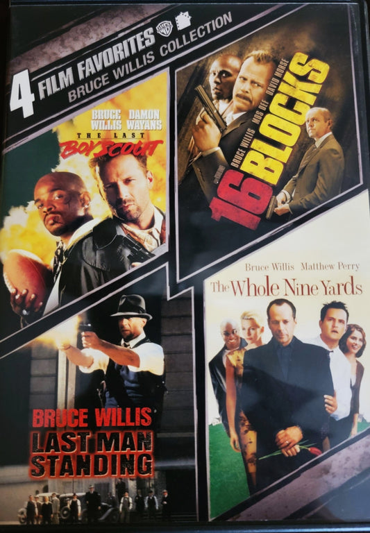 Warner Brothers - 4 Film Favorites Bruce Willis Collection | DVD | Widescreen - DVD - Steady Bunny Shop