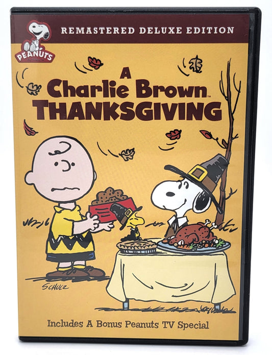 Warner Brothers - A Charlie Brown Thanksgiving | DVD | Remastered Deluxe Edition - DVD - Steady Bunny Shop