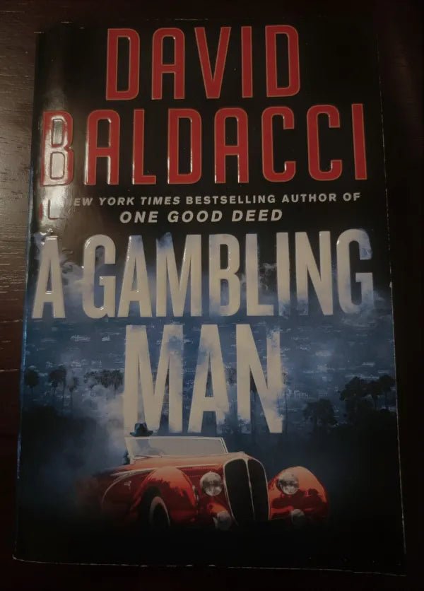 Steady Bunny Shop - A Gambling Man - David Baldacci - Paperback Book - Steady Bunny Shop