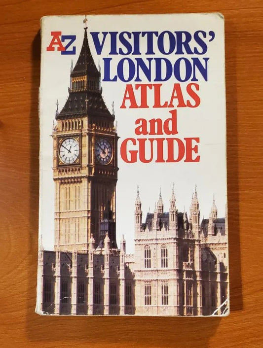 Steady Bunny Shop - A-Z Visitors' London Atlas And Guide - Paperback Book - Steady Bunny Shop