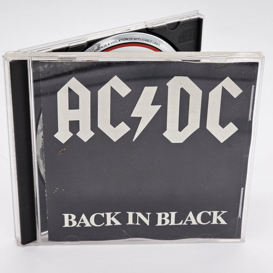 Atlantic - AC/DC | Back In Black | CD - Compact Disc - Steady Bunny Shop