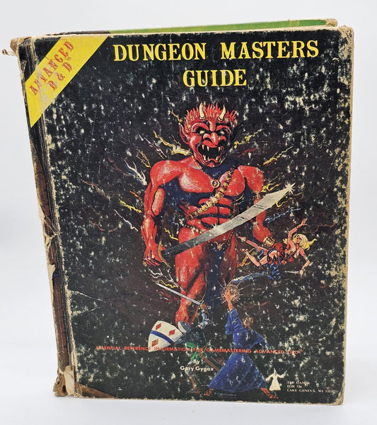 TSR, Inc - Advanced Dungeons And Dragons | Dungeon Masters Guide - Hardcover Book - Steady Bunny Shop