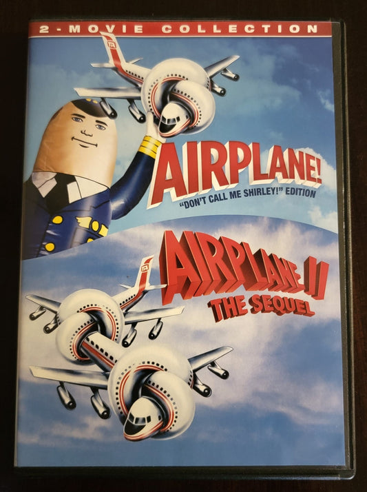 Paramount Pictures Home Entertainment - Airplane & Airplane II The Sequel | DVD 2 Movie Collection - Widescreen - DVD - Steady Bunny Shop