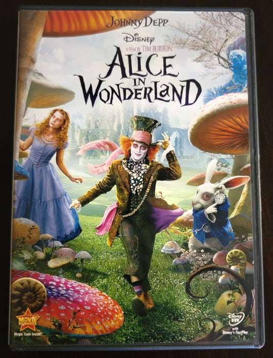 WALT DISNEY PICTURES - Alice In Wonderland | DVD | Widescreen - DVD - Steady Bunny Shop