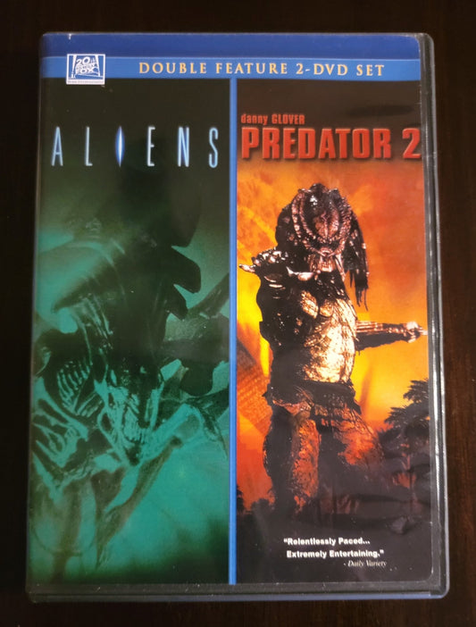 20th Century Fox Home Entertainment - Aliens Predator 2 | DVD | Double Feature 2 DVD Set | Widescreen - DVD - Steady Bunny Shop