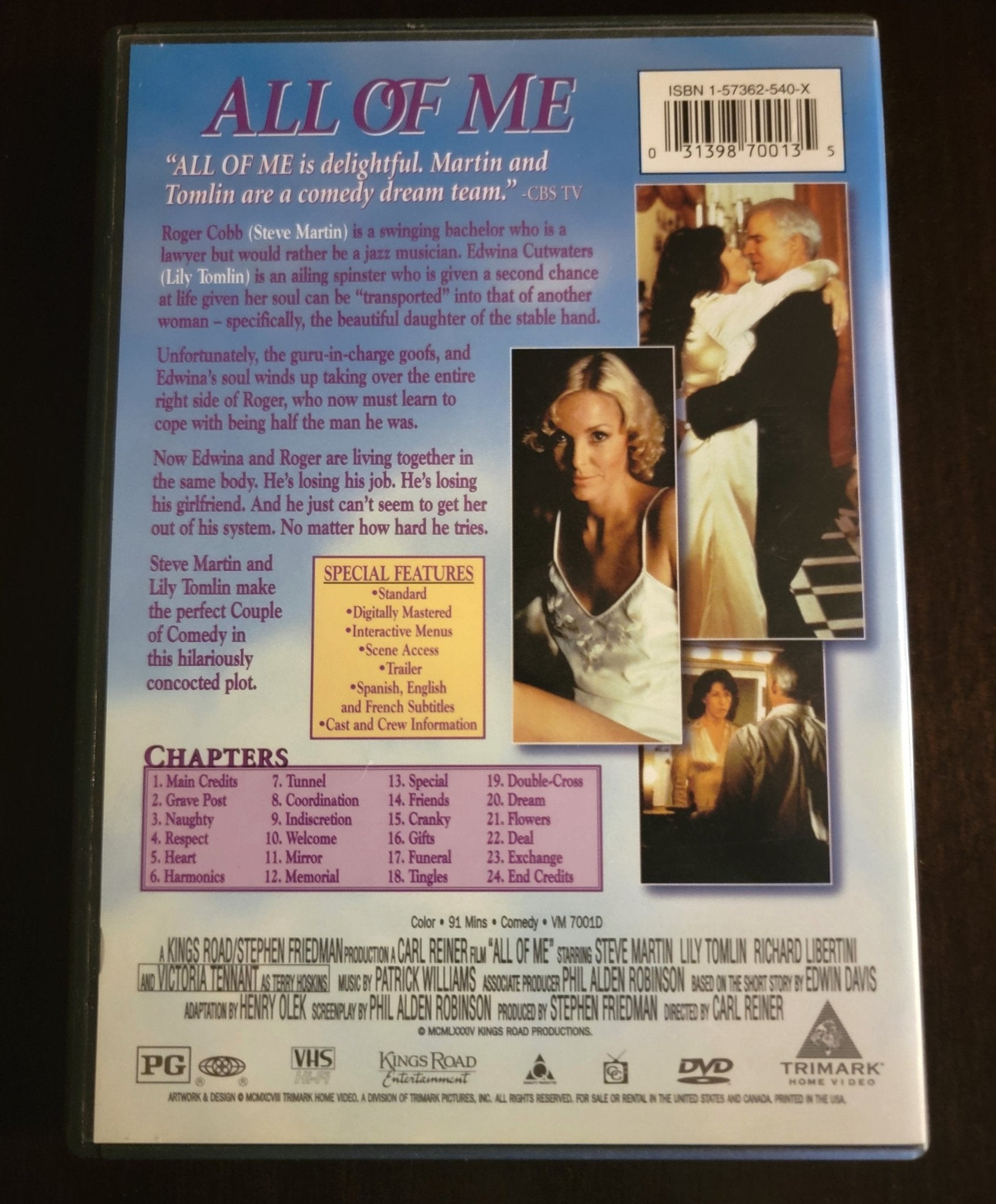 Trimark Home Videos - All of Me | DVD | Gold Reel Collection - DVD - Steady Bunny Shop