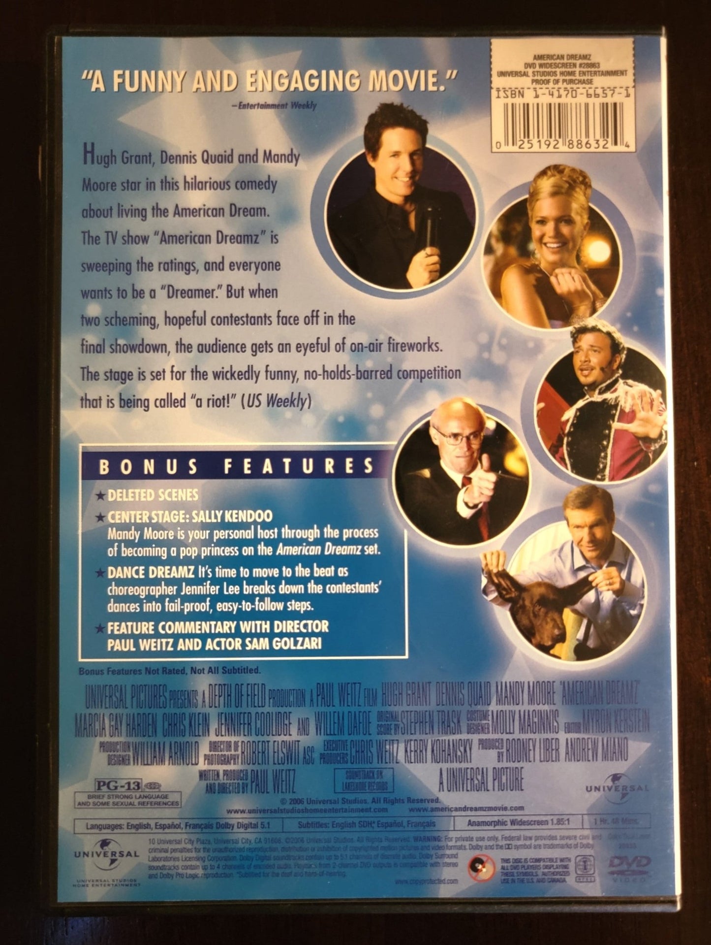 Universal Studios Home Entertainment - American Dreamz | DVD | Widescreen - DVD - Steady Bunny Shop
