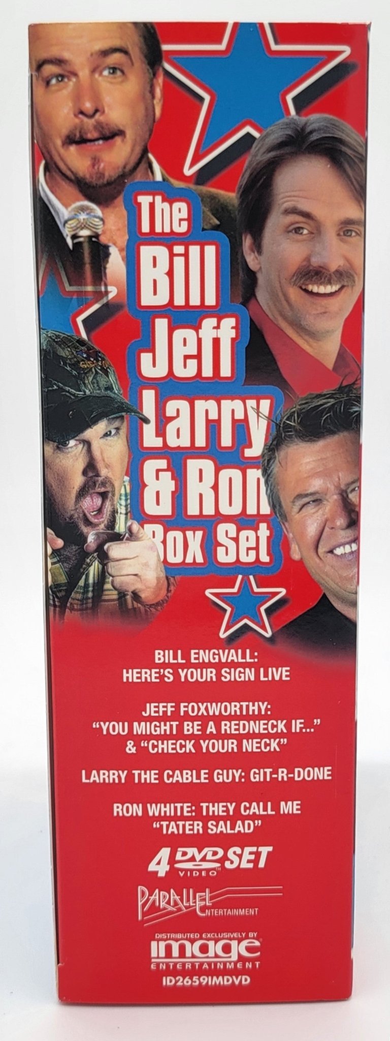 Image Entertainment - American's Most Popular Comics | DVD | The Bill Jeff Larry & Ron Box Set - DVD - Steady Bunny Shop