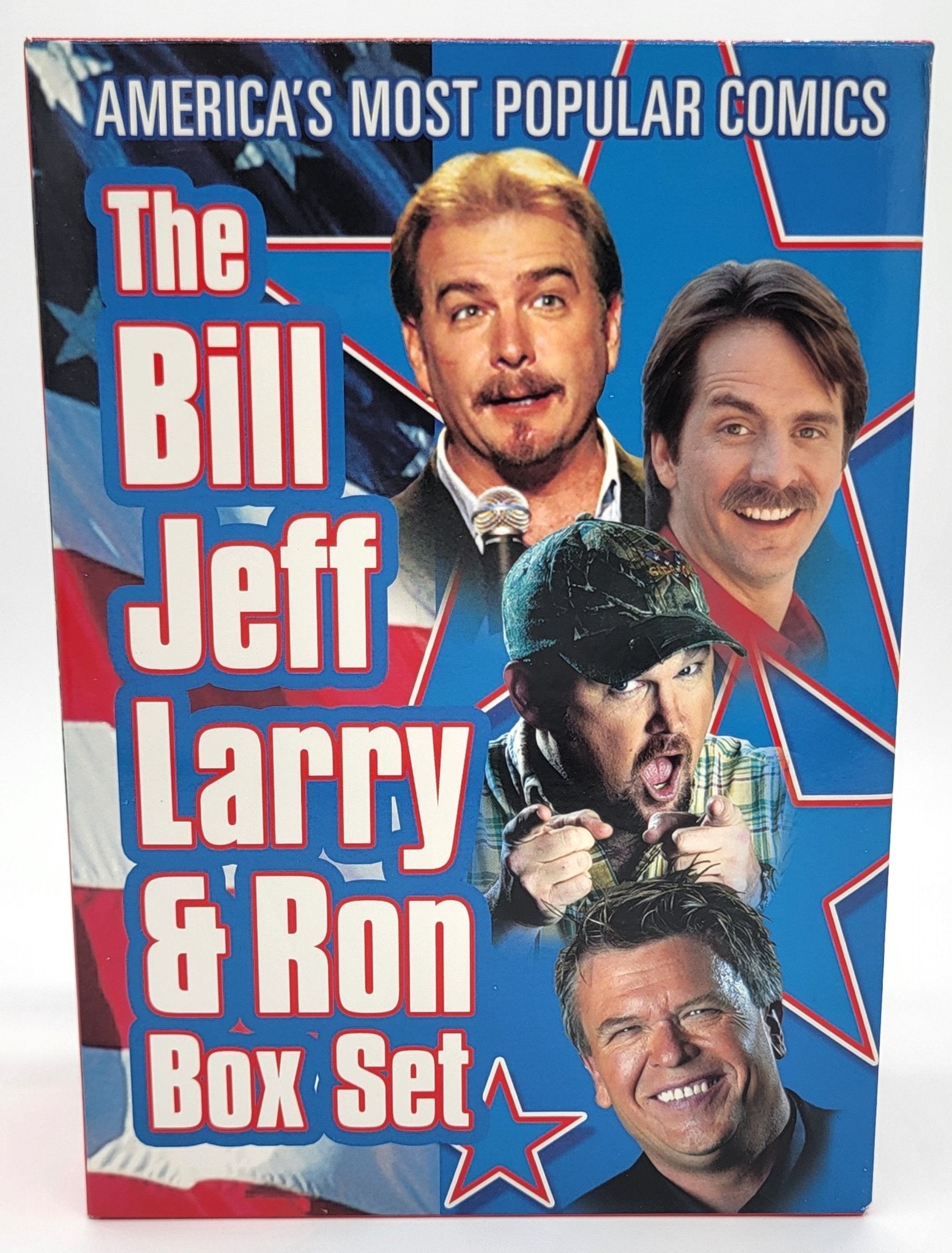 Image Entertainment - American's Most Popular Comics | DVD | The Bill Jeff Larry & Ron Box Set - DVD - Steady Bunny Shop