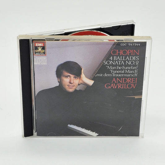 EMI Records - Andrei Gavrilov | Chopin: Piano Sonata No. 2 | CD - Compact Disc - Steady Bunny Shop