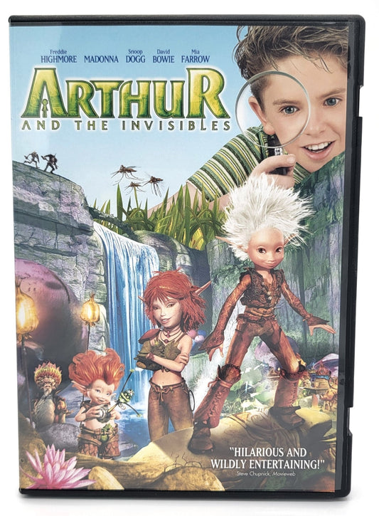 Genius Production - Arthur And the Invisibles | DVD | Widescreen - Special Features - DVD - Steady Bunny Shop
