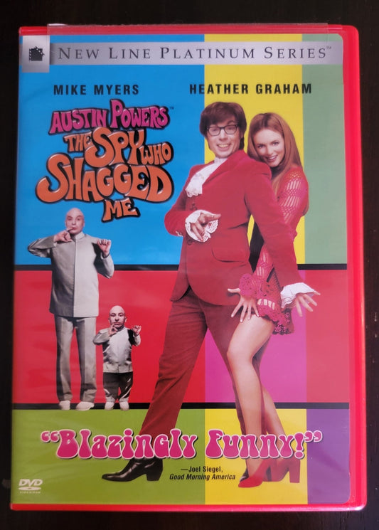 New Line Home Entertainment - Austin Powers - The Spy Who Shagged Me | DVD | New Line Platinum Series | Widescreen - DVD - Steady Bunny Shop