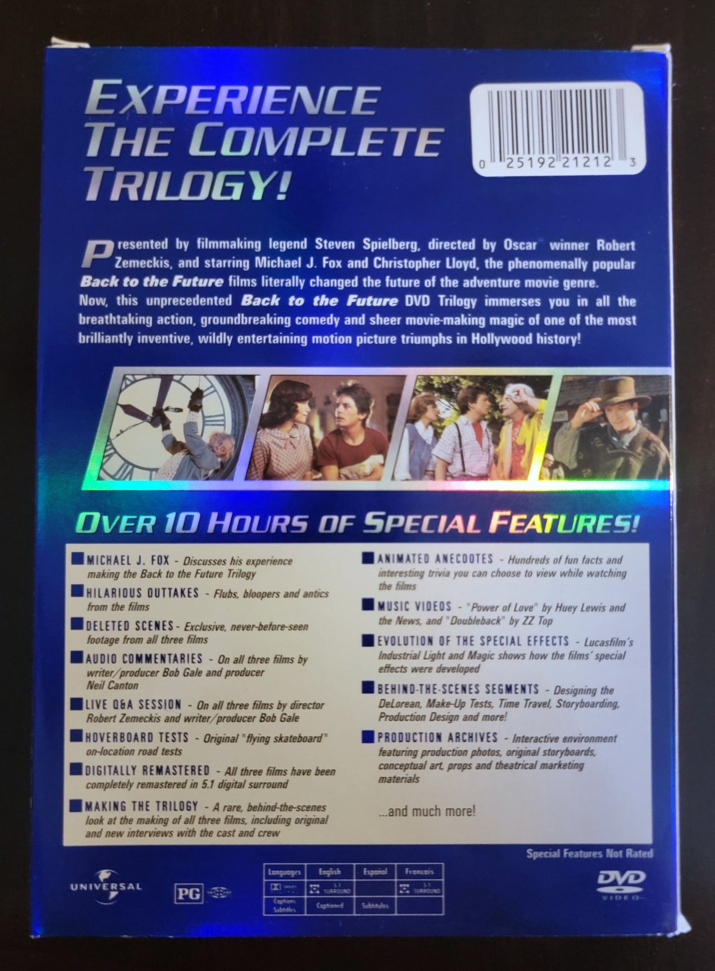 Universal Pictures Home Entertainment - Back To the Future | DVD | The Complete Trilogy - DVD - Steady Bunny Shop