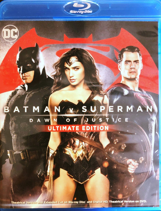 Warner Brothers - Batman v Superman: Dawn of Justice | Blu-ray | Widescreen - Blu-ray - Steady Bunny Shop