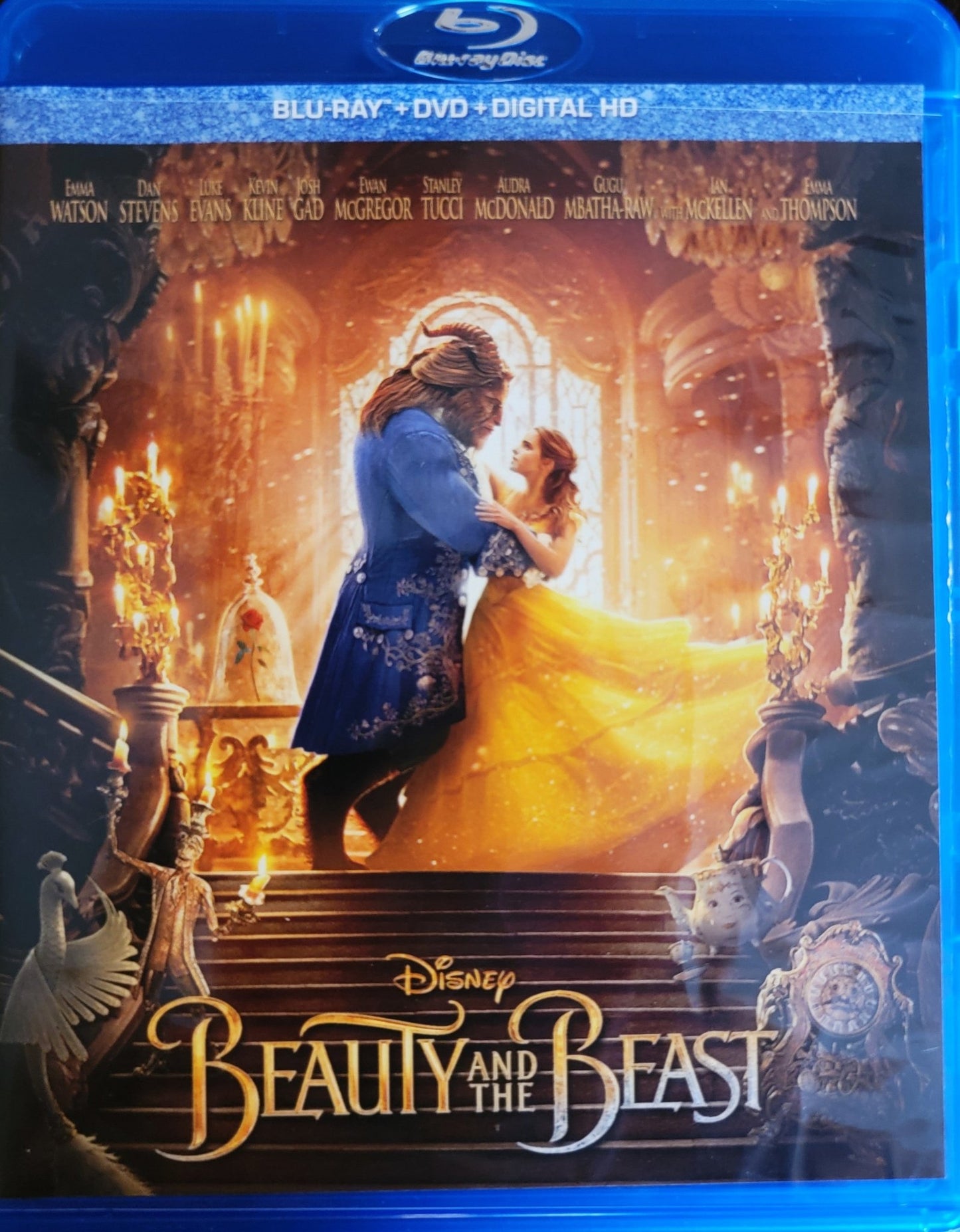 Walt Disney Disney DVD - Beauty And the Beast | Blu-ray | Widescreen - Blu-ray - Steady Bunny Shop