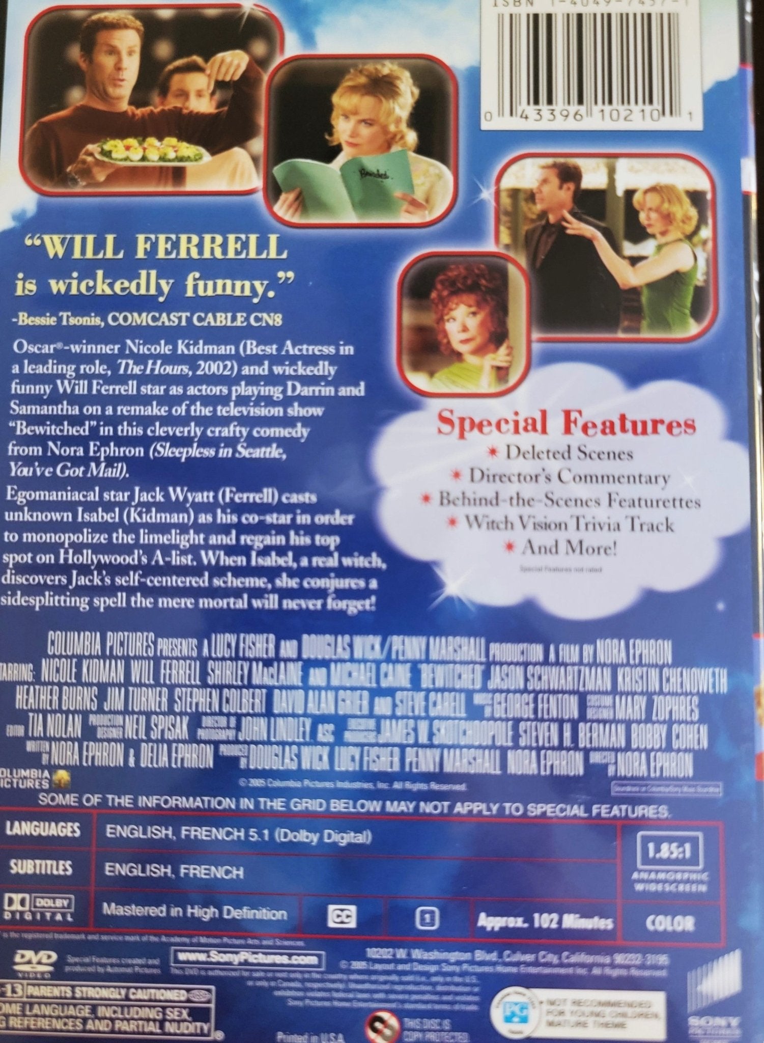 Columbia Pictures - Bewitched | DVD | Special Edition Widescreen - DVD - Steady Bunny Shop