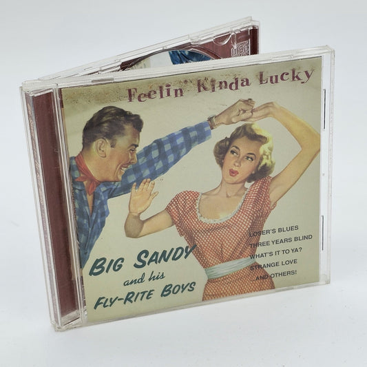 Hightone Records - Big Sandy And His Fly-Rite Boys | Feelin' Kinda Lucky | CD - Compact Disc - Steady Bunny Shop