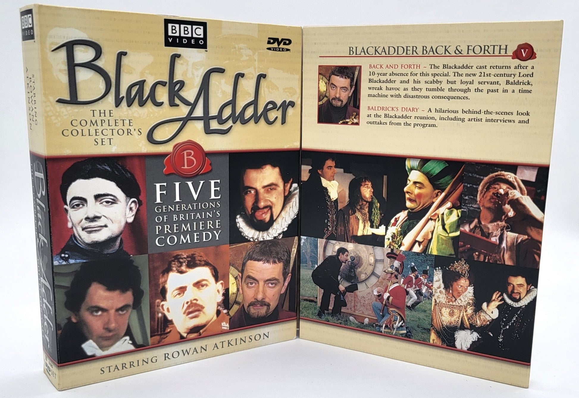 BBC Warner - Black Adder | DVD | The Complete Collector's Set - DVD - Steady Bunny Shop