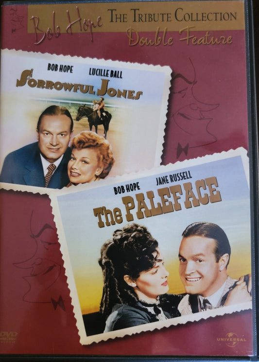 Universal Pictures Home Entertainment - Bob Hope The Tribute Collection Double Feature | Sorrowful Jones & The Paleface | DVD | Full Screen - DVD - Steady Bunny Shop