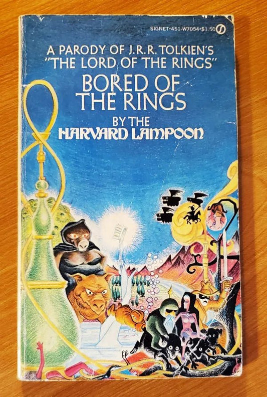 Signet - Bored Of The Rings - The Harvard Lampoon - Paperback Book - Steady Bunny Shop