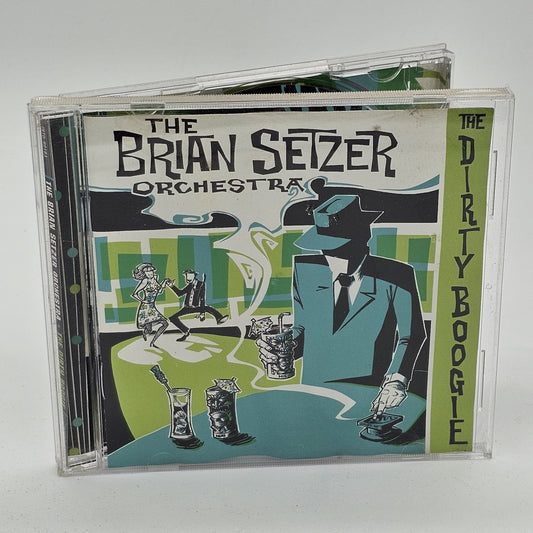 Interscope Records - Brian Setzer Orchestra | The Dirty Boogie | CD - Compact Disc - Steady Bunny Shop