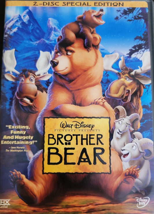 Walt Disney Disney DVD - Brother Bear | DVD | 2 Disco Special Editon Widescreen - DVD - Steady Bunny Shop