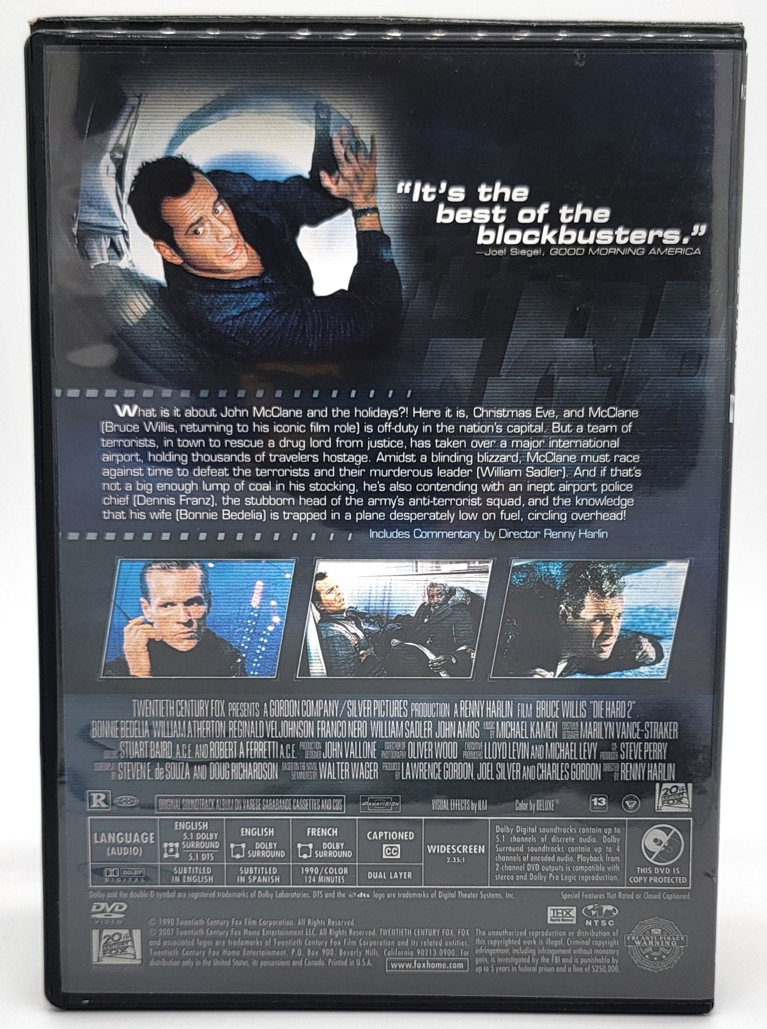 20th Century Fox Home Entertainment - Bruce Willis Die Hard Collection | DVD | Widescreen - 3 Full Movies with Special Features - DVD - Steady Bunny Shop