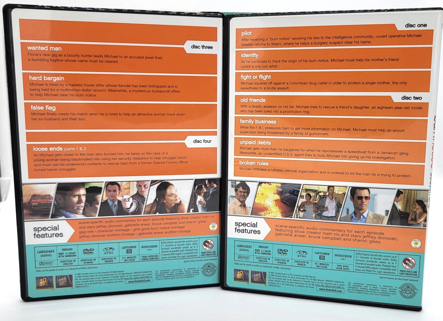 20th Century Fox Home Entertainment - Burn Notice | DVD | The Complete First Season - DVD - Steady Bunny Shop