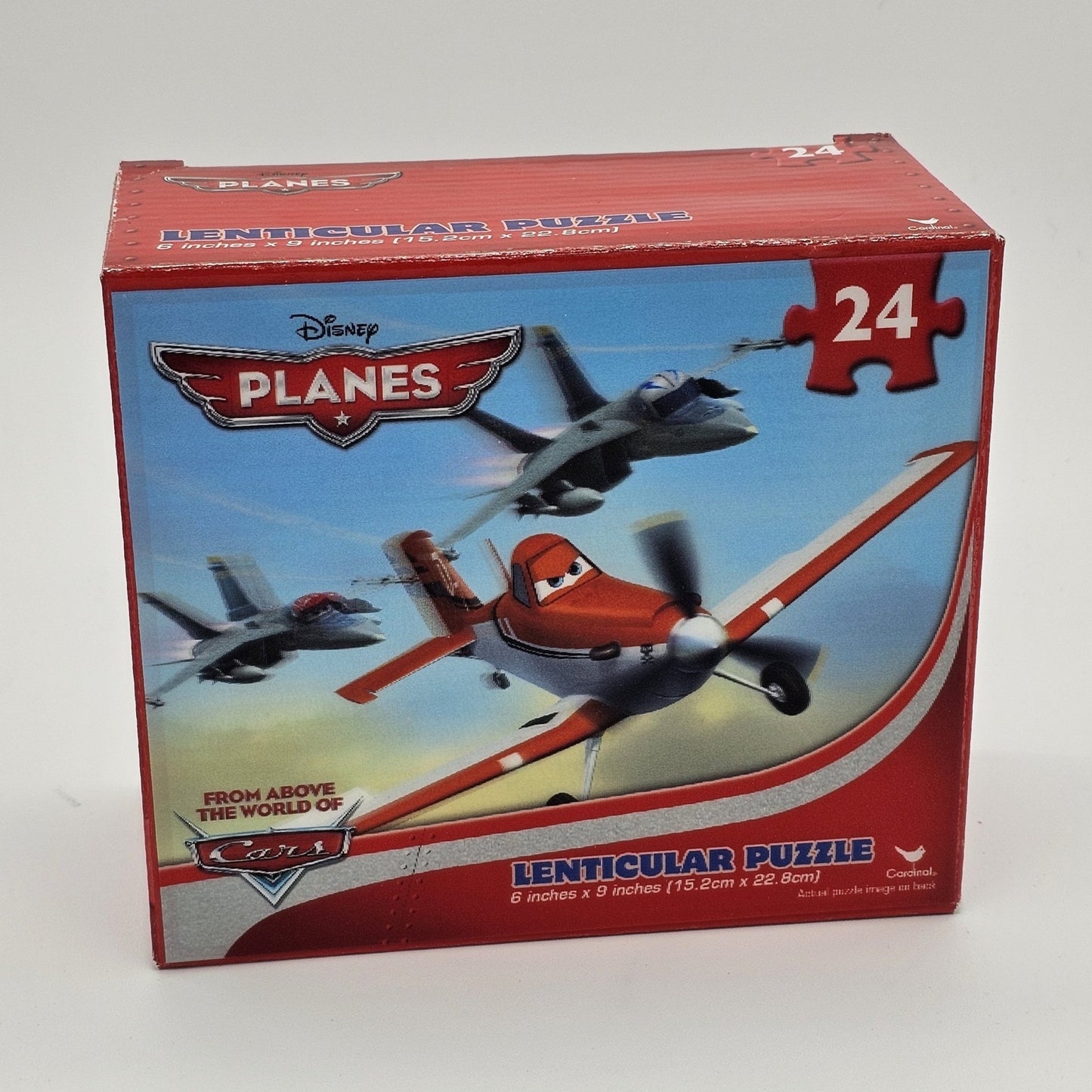 Cardinal - Cardinal | Disney Planes | 24 Piece Lenticular Puzzle - Jigsaw Puzzle - Steady Bunny Shop