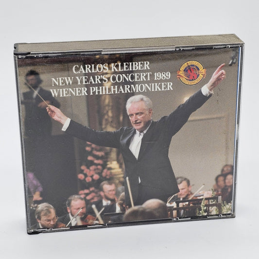 CBS Records - Carlos Kleiber | New Year's Concert 1989 Weiner Philharmoniker | 2 Disc Set - Compact Disc - Steady Bunny Shop