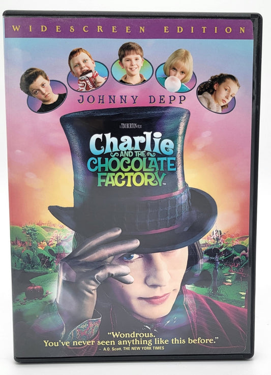 Warner Brother - Charlie and the Chocolate Factory | DVD | Widescreen - DVD - Steady Bunny Shop