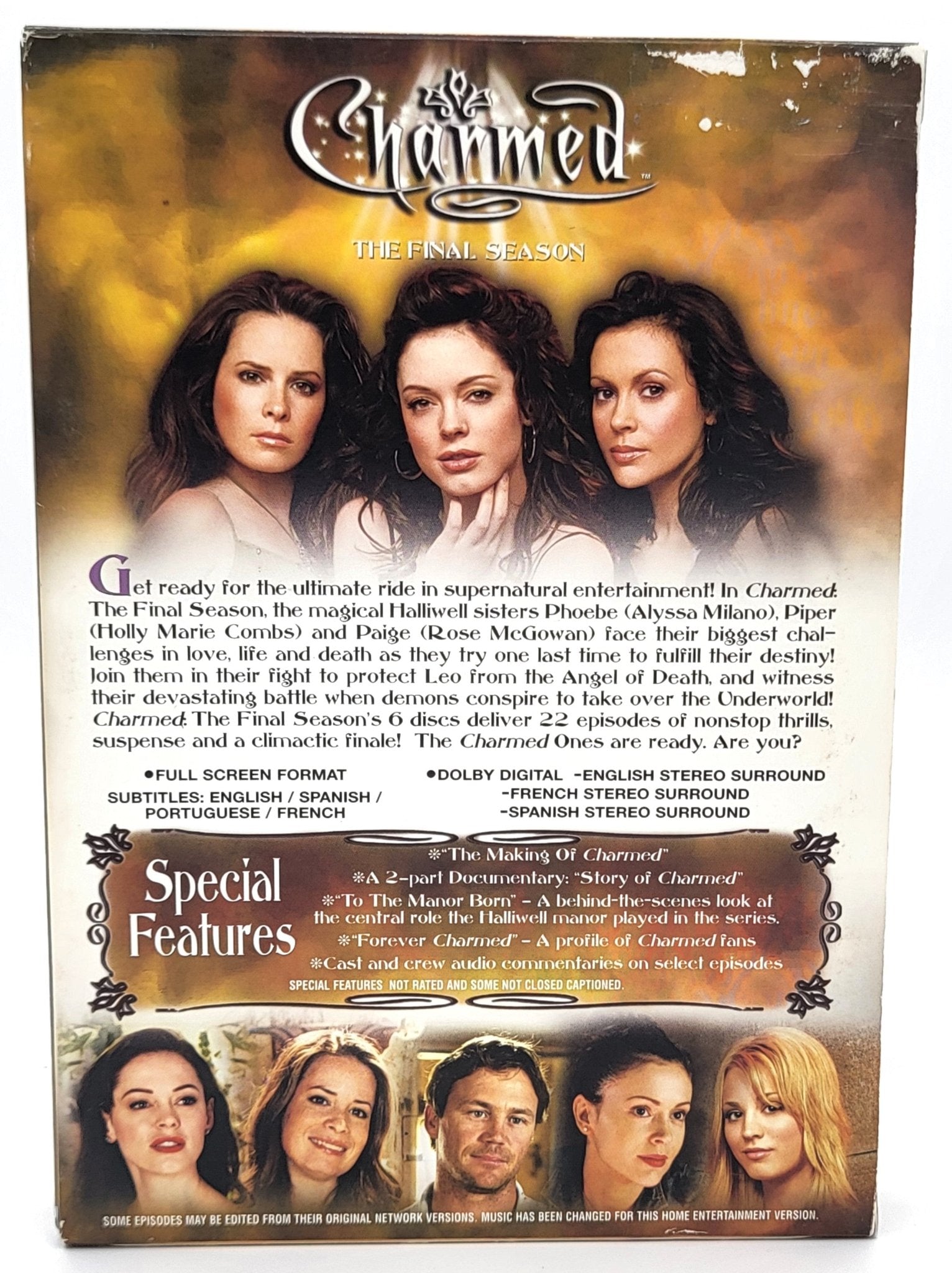 20th Century Fox Home Entertainment - Charmed | DVD | The Complete Eighth and Final Season - DVD - Steady Bunny Shop