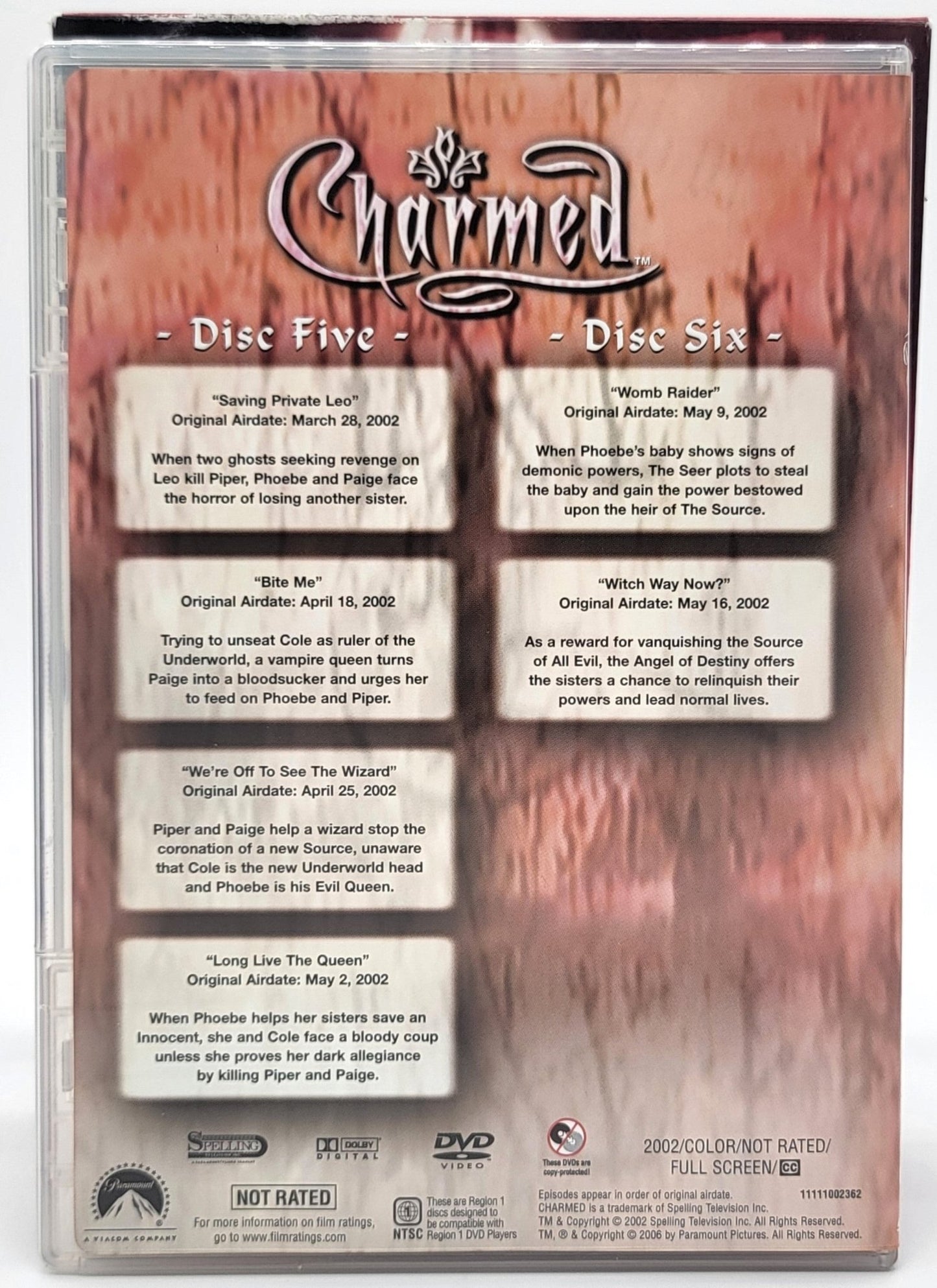 Paramount Pictures Home Entertainment - Charmed | DVD | The Complete Fourth Season - DVD - Steady Bunny Shop
