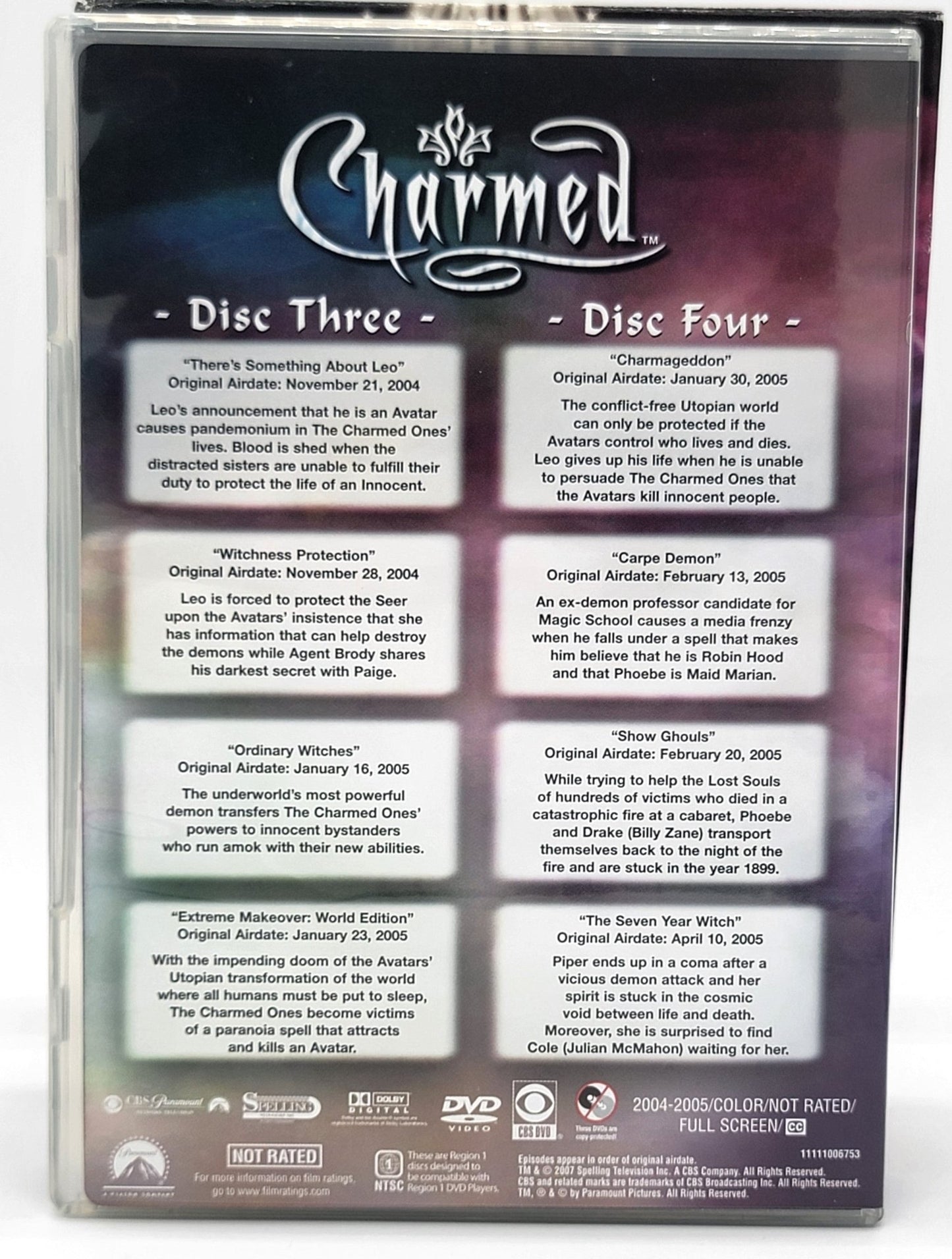 Paramount Pictures Home Entertainment - Charmed | DVD | The Complete Season - DVD - Steady Bunny Shop