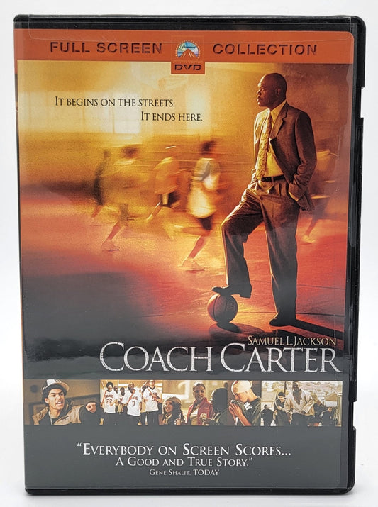 Paramount Pictures Home Entertainment - Coach Carter | DVD | Full Screen - DVD - Steady Bunny Shop