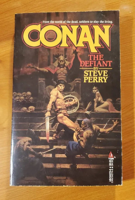 Steady Bunny Shop - Conan The Defiant - Steve Perry - Paperback Book - Steady Bunny Shop