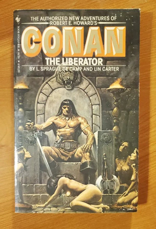 Bantam Books - Conan The Liberator - L Sprague de Camp Lin Carter - Paperback Book - Steady Bunny Shop