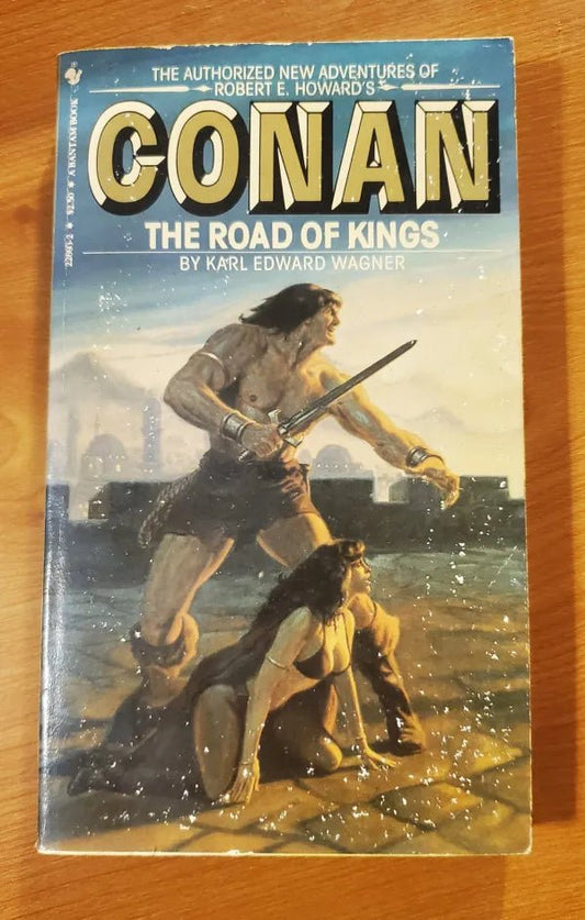 Steady Bunny Shop - Conan The Road Of Kings - Karl Edward Wagner - Paperback Book - Steady Bunny Shop