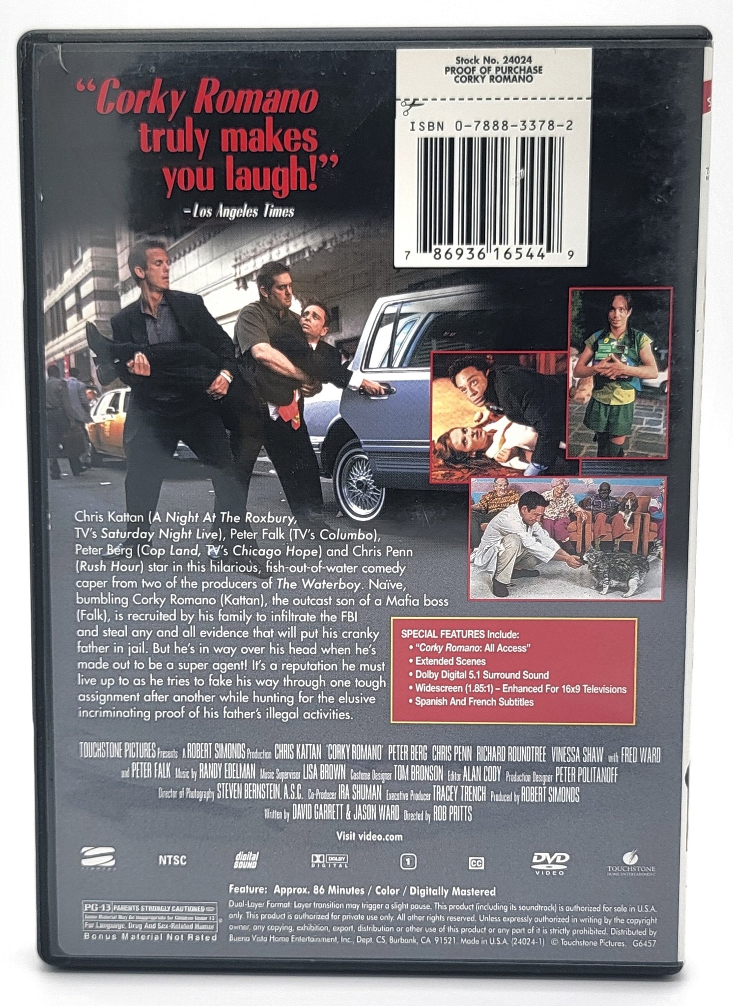 TOUCHSTONE PICTURES - Corky Romano | DVD | Widescreen - DVD - Steady Bunny Shop