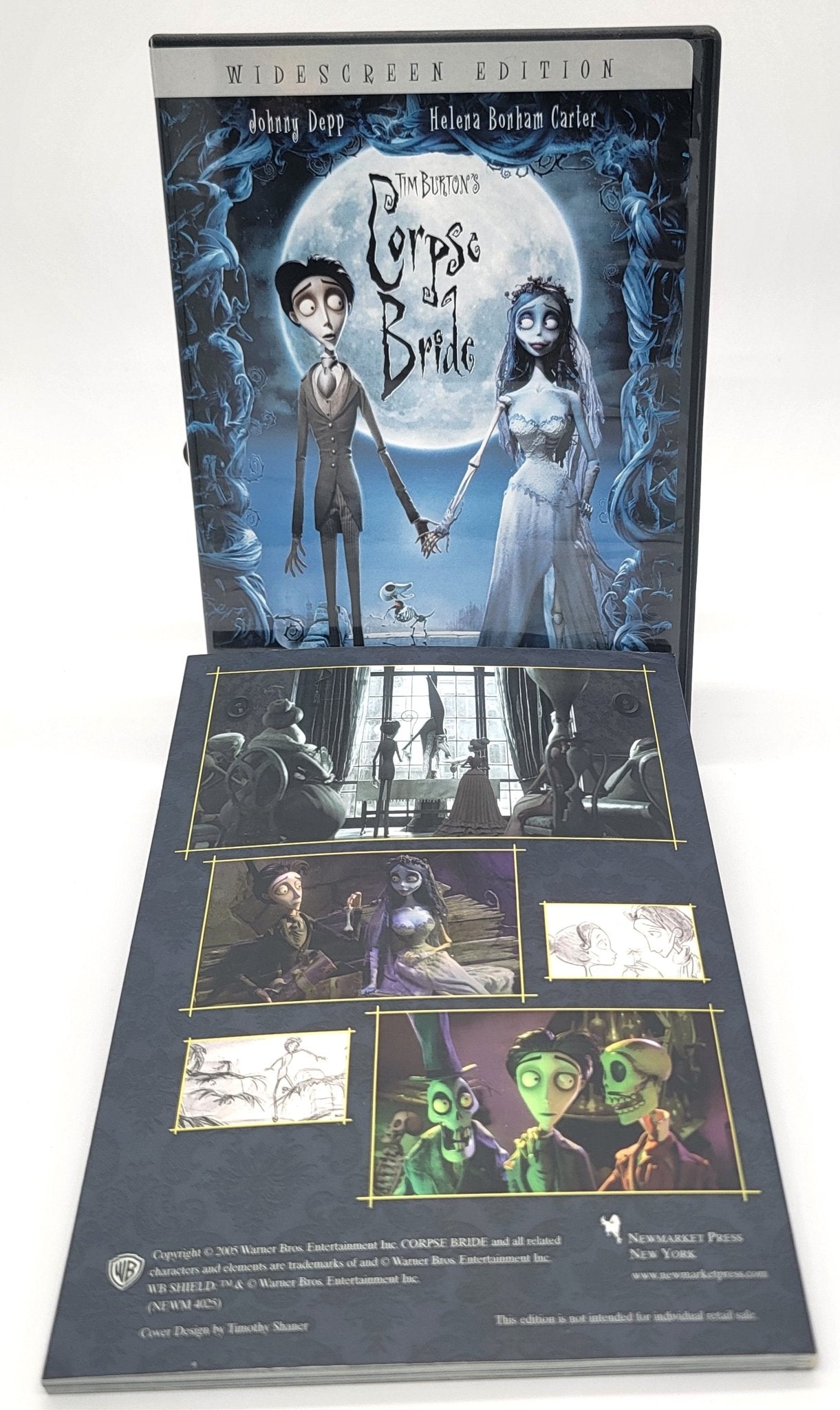 Warner Brothers - Corpse Bride | DVD & Collectible Illustrated Story Book - DVD - Steady Bunny Shop