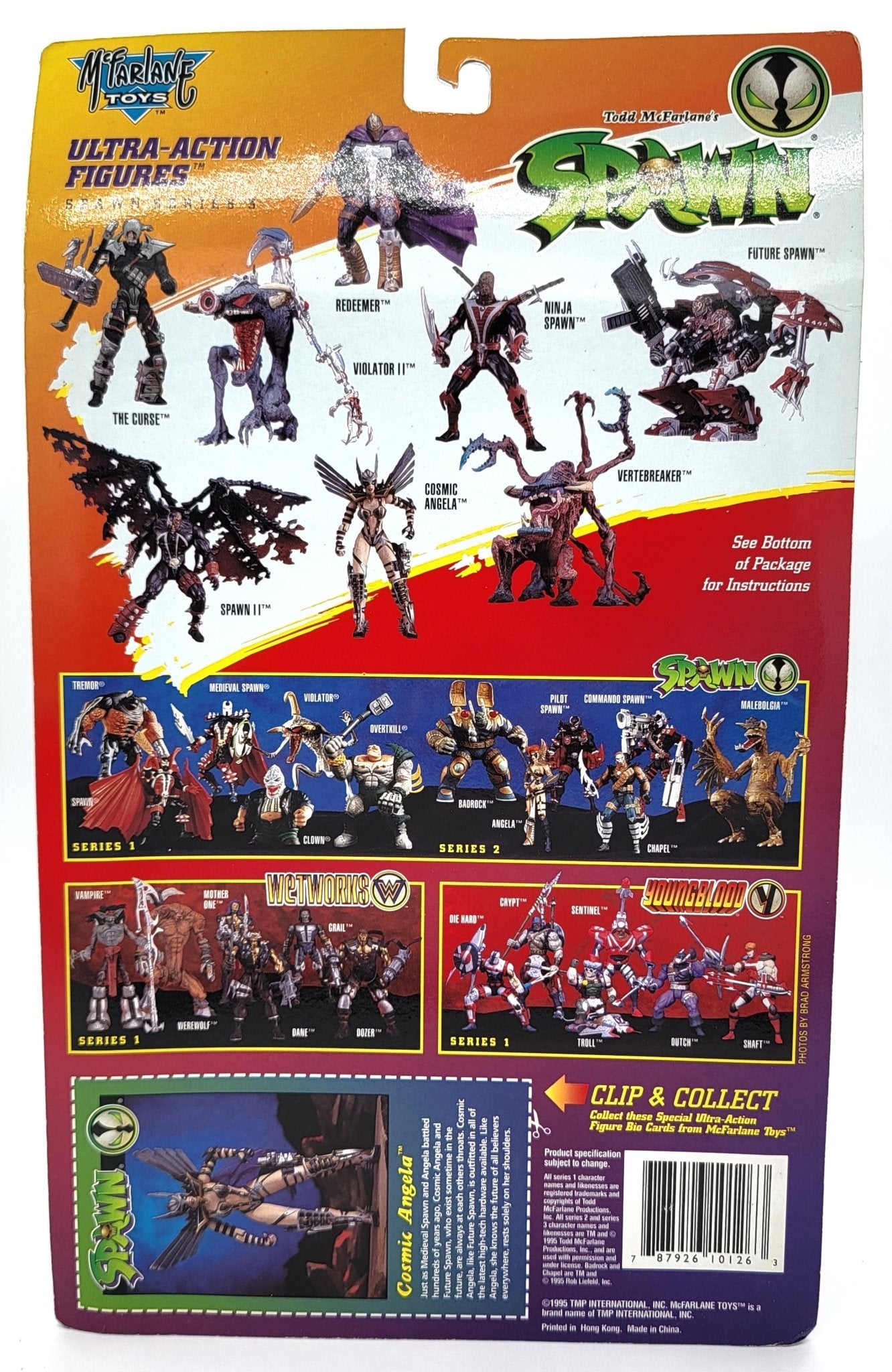 McFarlane's Toys - Cosmic Angela Spawn Action Figure | Todd McFarlane's Deluxe Edition | Vintage Action Figure - Action Figures - Steady Bunny Shop