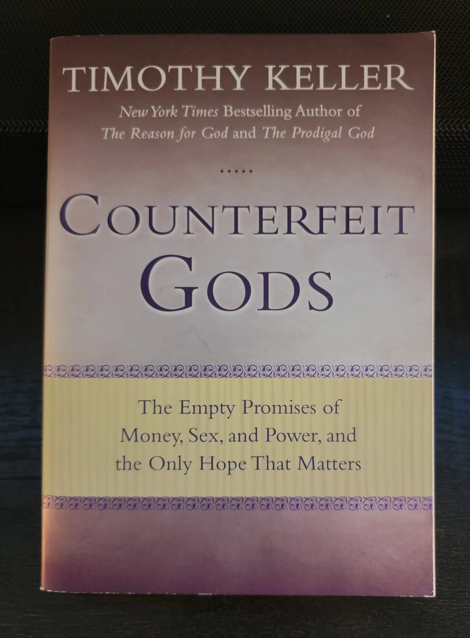 Counterfeit Gods - Timothy Keller - Steady Bunny Shop