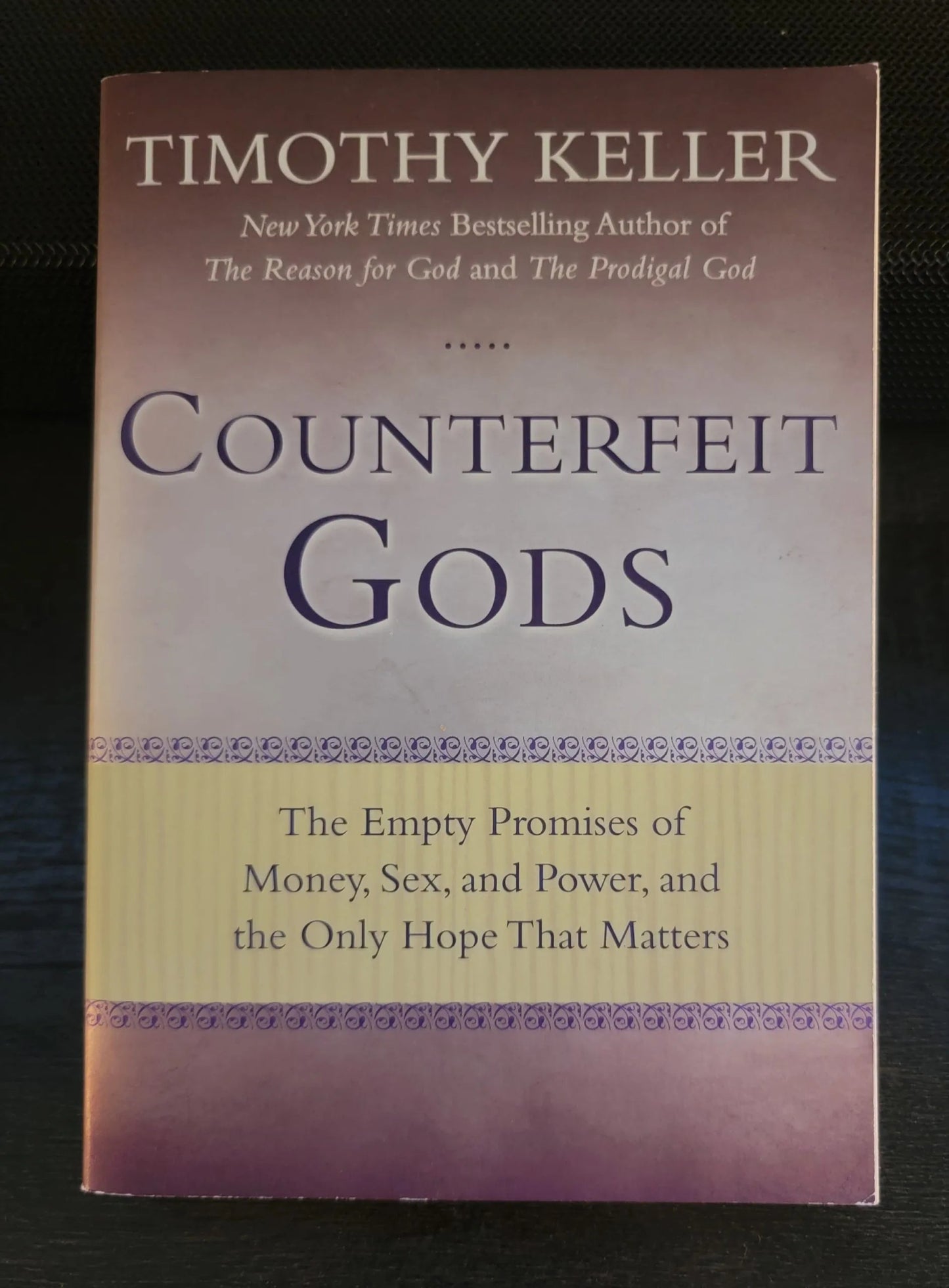Steady Bunny Shop - Counterfeit Gods - Timothy Keller - Paperback Book - Steady Bunny Shop