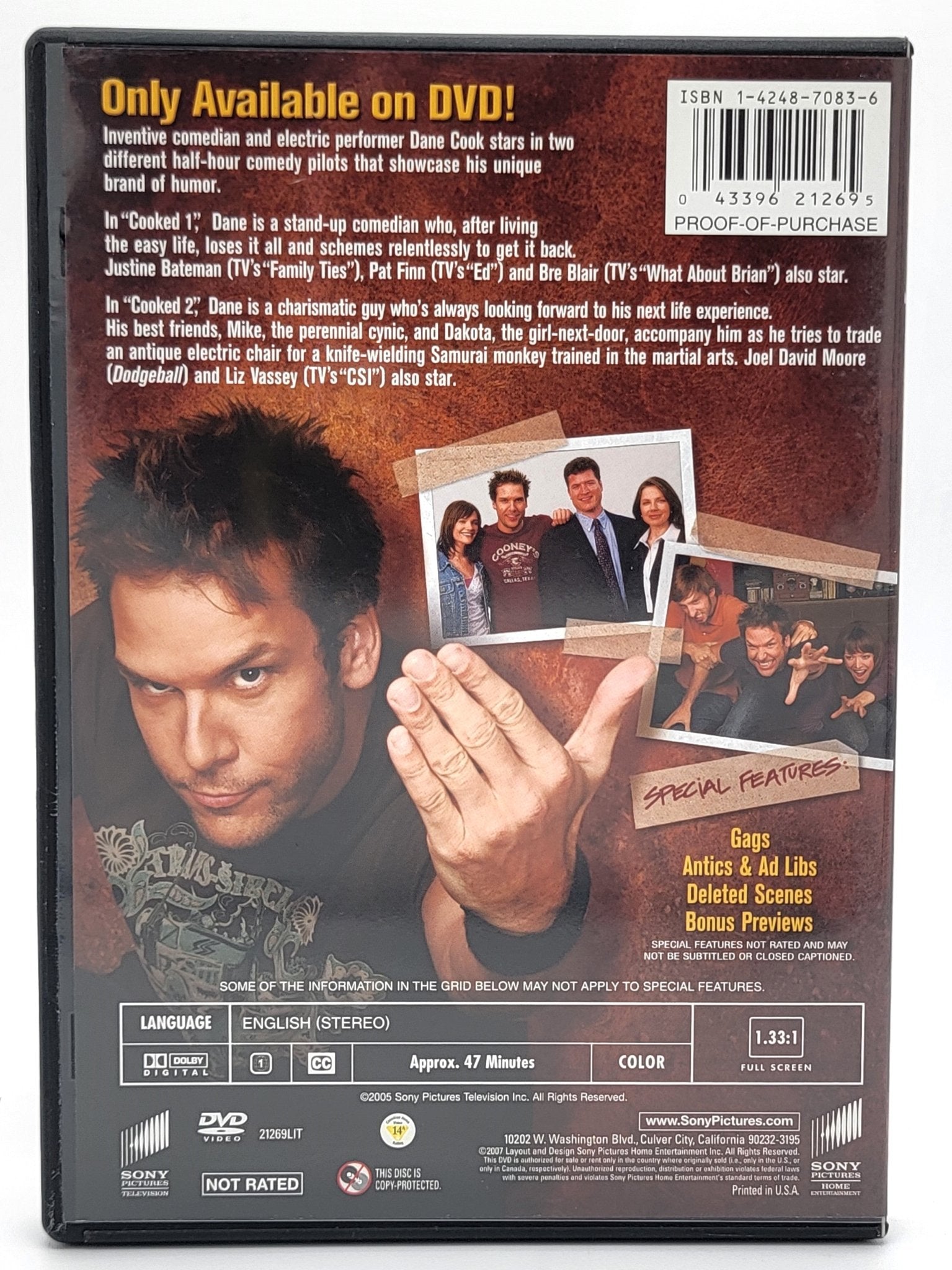 Sony Pictures Home Entertainment - Dane Cook - the Lost Pilots | DVD | Full Screen with Bonus Features - DVD - Steady Bunny Shop
