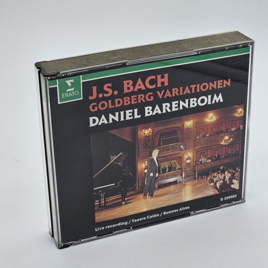 BMG Distributing - Daniel Barenboim | J.S. Bach Goldberg Variationen | Double CD - Compact Disc - Steady Bunny Shop