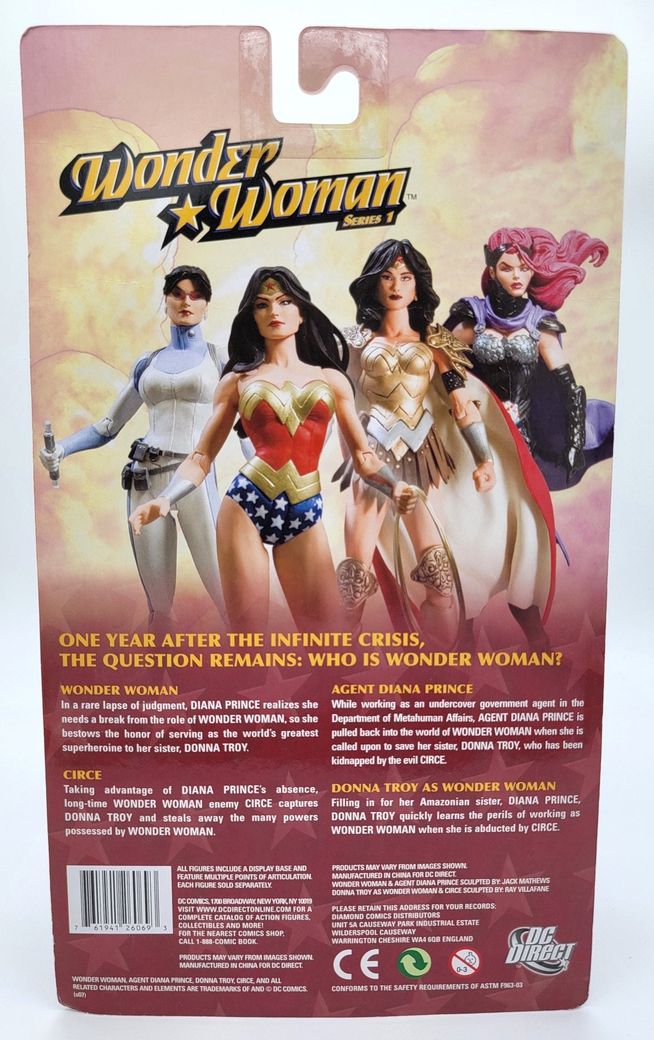 DC Direct - DC Direct | Wonder Woman Series 1 - Circe | Vintage Action Figure - Action Figures - Steady Bunny Shop