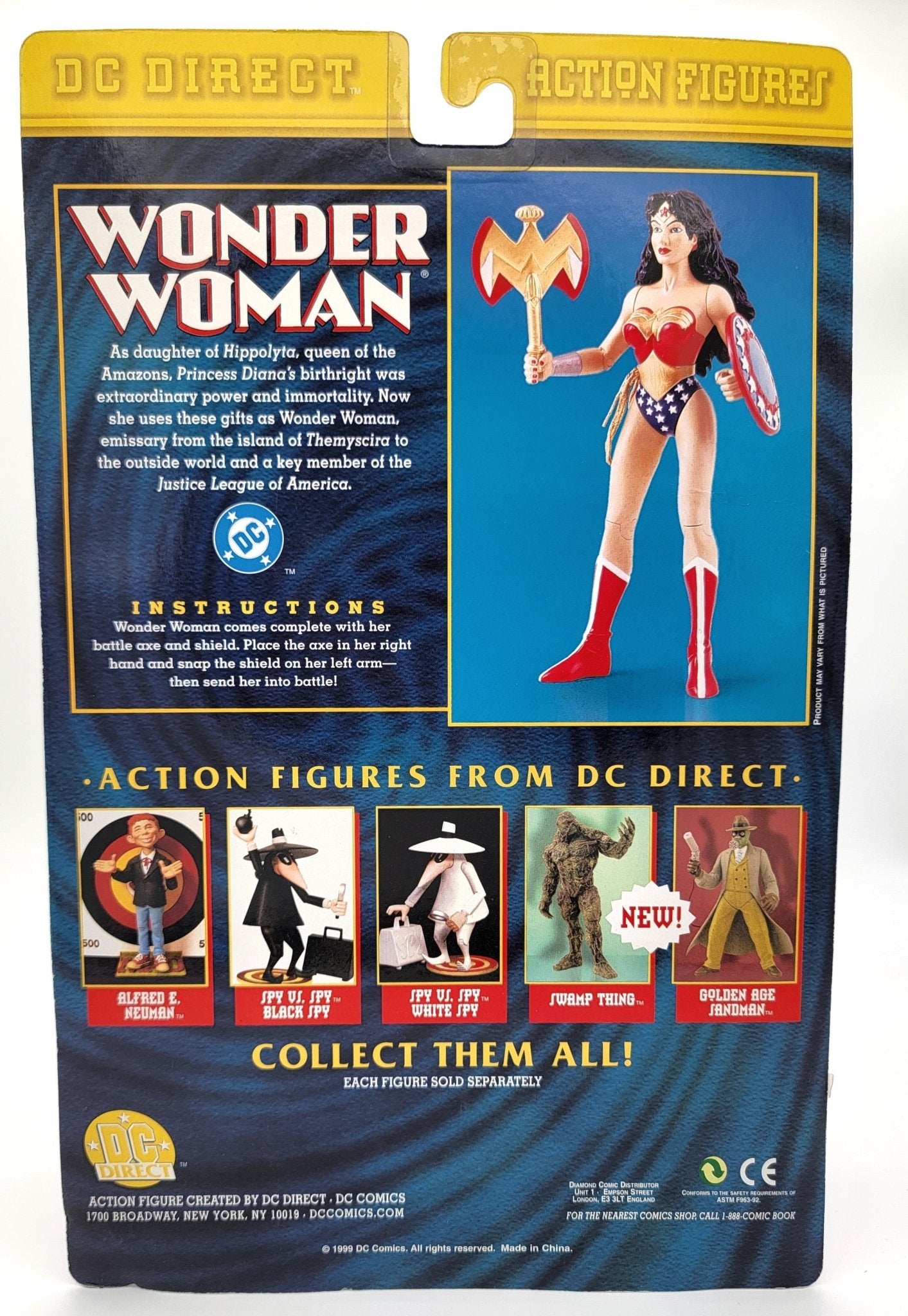 DC Direct - DC Direct - Wonder Women 1999 | Vintage Action Figure - Action Figures - Steady Bunny Shop