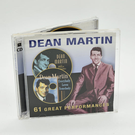 Prism Leisure - Dean Martin | 61 Great Performances | 2 CD Set - Compact Disc - Steady Bunny Shop
