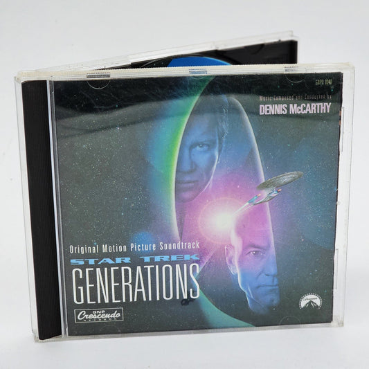 GNP Crescendo Records - Dennis McCarthy | Star Trek Generations Original Motion Picture Soundtrack | CD - Compact Disc - Steady Bunny Shop