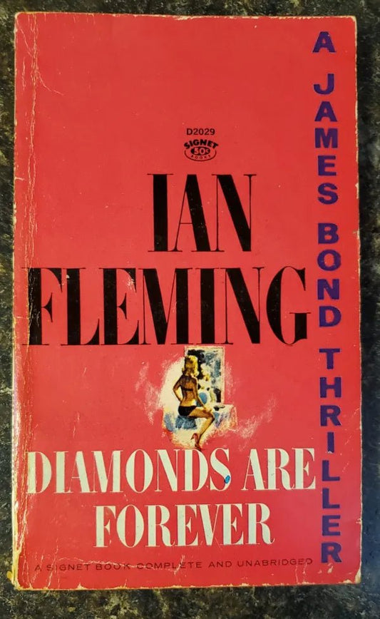 Steady Bunny Shop - Diamonds Are Forever - Ian Fleming - Paperback Book - Steady Bunny Shop